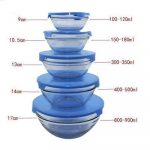 Glass Bowl Set 5in1