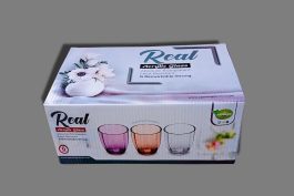 Real Acrylic Glass Pack of 6