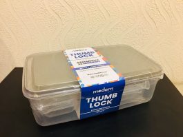 Thumb Lock Storage Box – 7 Pcs Set