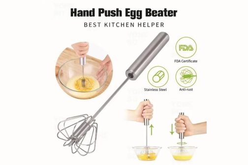Hand Push Egg Beater