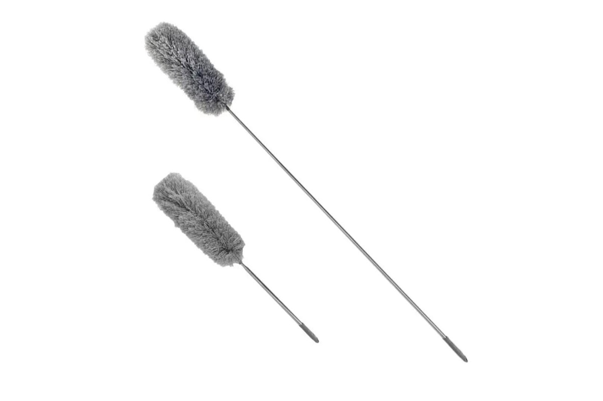 Microfiber Duster with Stainless Steel Pipe