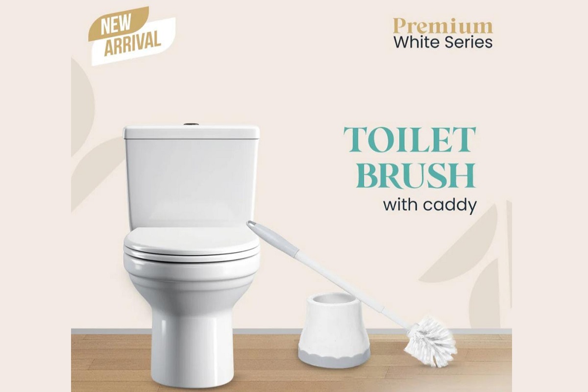 Toilet Brush with Caddy