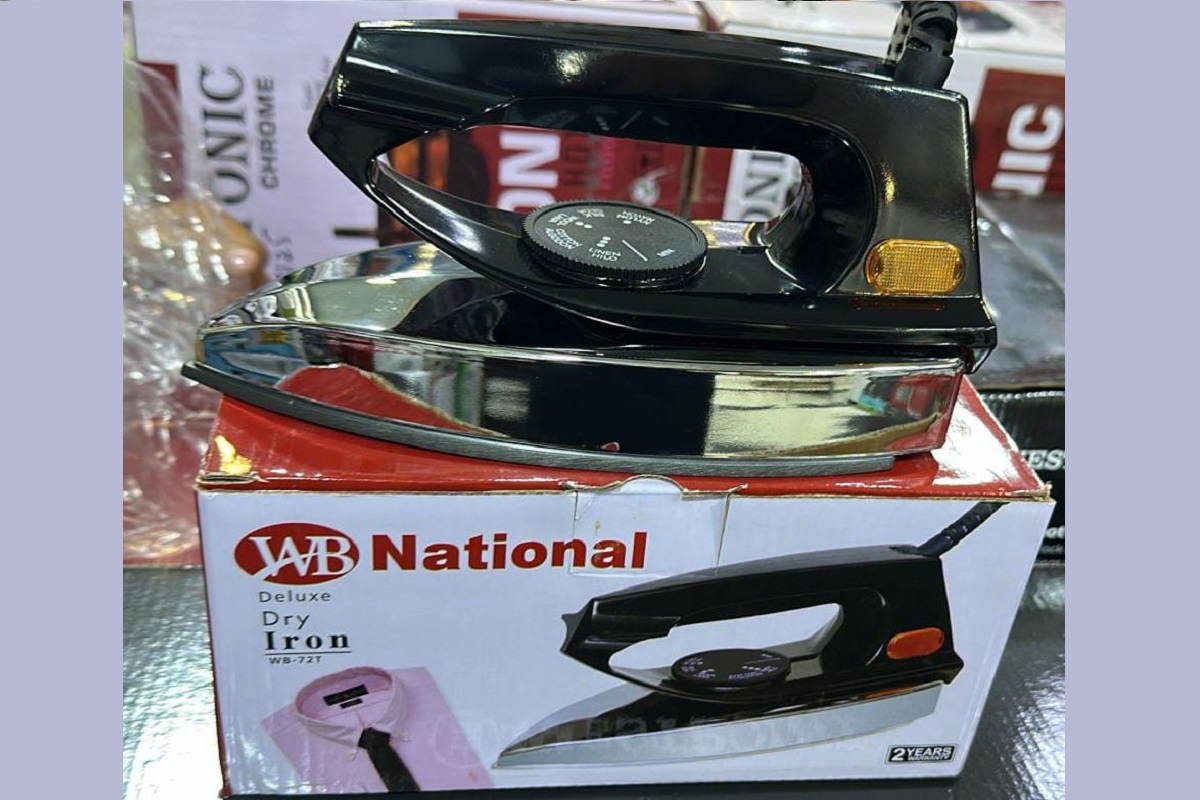 National Deluxe Dry Iron