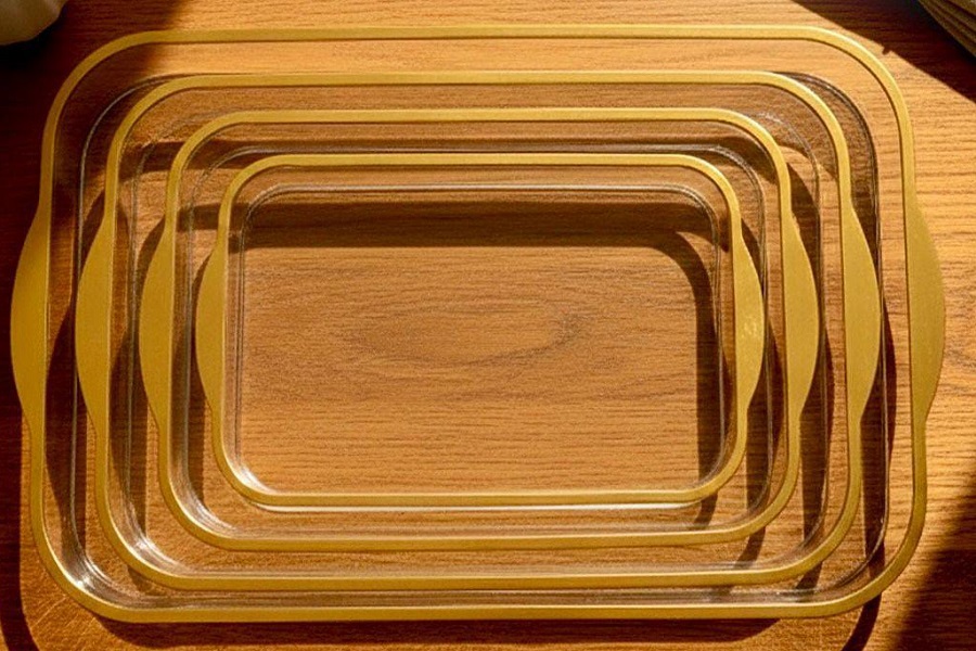 Gleam Serving Tray – Tray Set